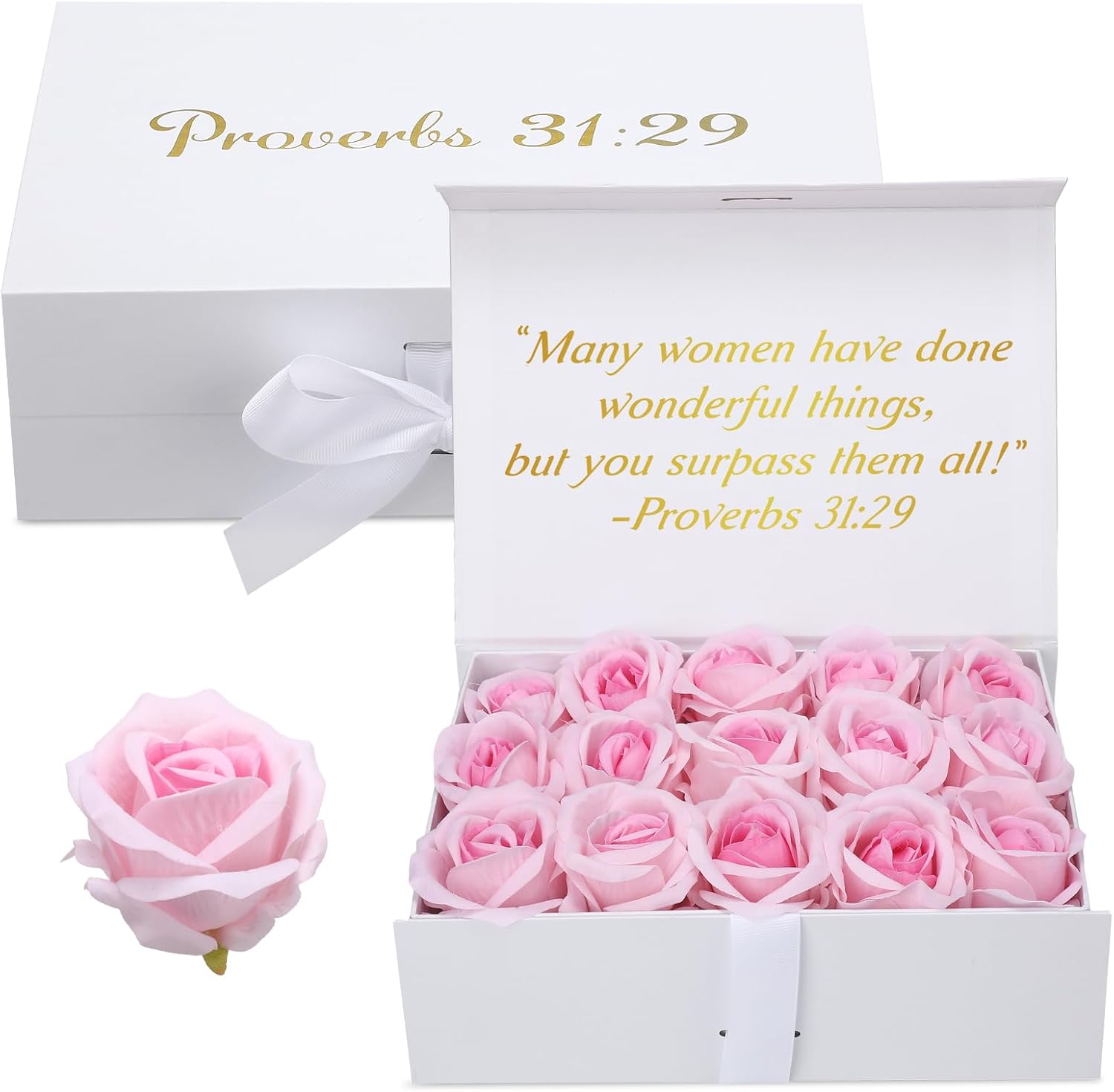 BlessedBloom™ Scripture Gift Box (w/Roses)
