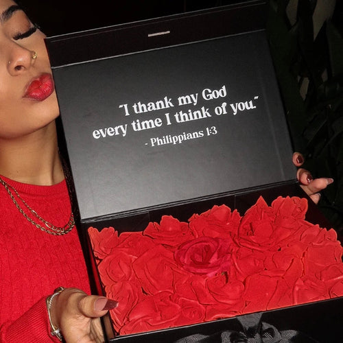 BlessedBloom™ Scripture Gift Box (w/Roses)